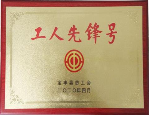 河南省华体会(中国)水泥有限公司质控中心荣获“工人先锋号”荣誉                        