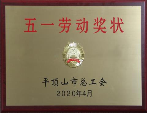 河南省华体会(中国)水泥有限公司荣获 “平顶山市五一劳动奖状”荣誉                      